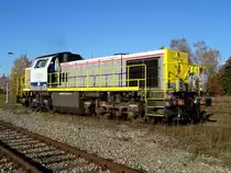 Die Diesellok 7861 - Eigentümmer SNCB-Technics - Mariembourg - 15-11-2018. Die UIC nummer is : 92 88 0077 161-2
