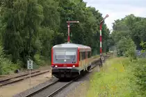 DB Regio 628 670 // Hamminkeln // 25. Juni 2014
Mittlerweile fährt hier Abellio die RB-Leistungen.