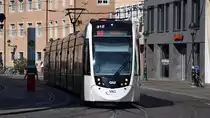 Freiburg im Breisgau - Straßenbahn CAF Urbos 312 - Aufgenommen am 16.09.2018