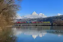 193 553 + 193 557 mit TEC 43101 am 13.12.2018 bei Kirchbichl. 