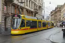Be 6/10 Tango 153, auf der Linie 11, fährt zur Haltestelle Schifflände. Die Aufnahme stammt vom 09.12.2018.