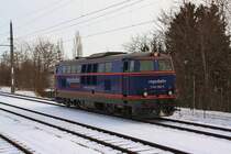 RBAHN 2143 062-5 am 16.Dezember 2018 beim Verschub im Bahnhof Etsdorf-Straß.