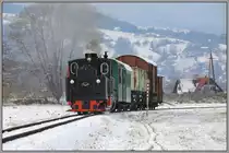 Vorab Vielen lieben Dank an Max und Tono für diesen wunderbaren Wintertag im Stainztal. Kurzerhand´s wurde ein Fotogüterzug auf die Beine gestellt um durch die Winterlandschaft zu dampfen. 
Hier kurz nach Stainz geht die Reise los nach Preding. 
16.12.2018
