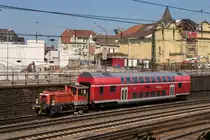 335 131-9 mit einem  RE . Wohl eher ein  RB . Aufgenommen am 25. Juli 2018 in Offenburg. Ob das Model zukunftsfähig ist? ;-) 