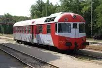 CSD M286.0001 (CD 850 001-9) am 18.August 2018 im Bahnhof Zastavka u Brna.