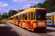 Essen 1164 am Tag der offenen Tür im Betriebshof Goldschmidtstraße, 27.05.1990.