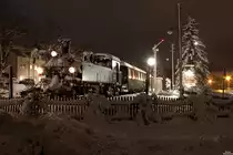99 534 als Denkmallok in Geyer-Tannenberg am 15.12.2018