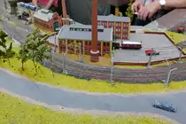 Anlage des  christlichen modellbahn team  auf der  Internationalen Modellbahn- und Modellbau-Ausstellung 2018  des  Modellbauteam Rhein-Maas e.V.  in Straelen, 10.6.2018 