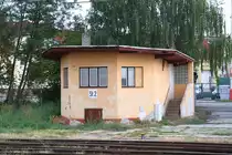 Stellwerk 2 des Bahnhof Tabor am 25.August 2018.