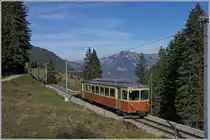 Der BLM Be 4/4 21 erreicht in Kürze Winteregg.
17. Okt. 2018