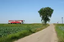 77 0901 mit einem R von Zimnicea nach Rosiorii Nord kurz hinter Peretru am 31.05.17.