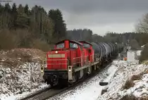 294 583-0 und 294 854-5 mit dem GC 98846 (Rammelswiesen-Villingen(Schwarzw)) bei Zollhaus 7.1.19