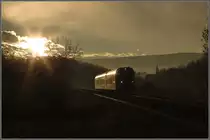 Während anderswo in Österreich der Winter wütet geht über den Sulmtal die Sonne unter . 
8.01.2019