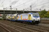 ME 146-17  CarSharing  mit Metronom in Hamburg Harburg, am 21.09.2018.