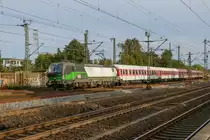 ELL 193 264 mit Sonderzug in Hamburg Harburg, am 21.09.2018.