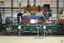 Die offene Seite der Bayerischen PtL 2/2 im August 2018 im Eisenbahnmuseum Koblenz.