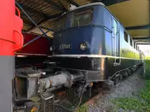 Die Elektrolokomotive E 41 001 im August 2018 im Eisenbahnmuseum Koblenz.
