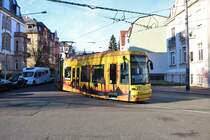 VGF Bombardier Flexity Classic S-Wagen 245 am 19.01.19 in Frankfurt 