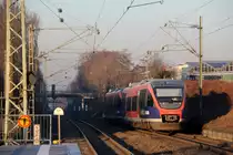 Ein Nachschuss von der Euregiobahn (RB20) kammen aus D�ren,Stolberg-Altstadt nach Stolberg-Rheinland-Hbf und hielten in Kohlscheid und fuhren in Richtung Herzogenrath. 
Aufgenommen von Bahnsteig 2 in Kohlscheid. 
Bei sch�nem Winterwetter am Kalten Nachmittag vom 21.1.2019.