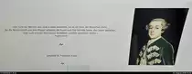 Bild von Leopold III. Friedrich Franz, Fürst und Herzog von Anhalt-Dessau, geboren und gestorben in Dessau, und Zitat von Probst Friedrich Reil:
 Ein Fürst der Mensch war, und in allen Gestalten, wo er sie fand, die Menschen ehrte, der die Wissenschaft und ihre Pfleger schätzte, die Kunst und ihre Gebilde liebte, das Leben genießen, aber auch anderen den Genuss desselben reichlich gewähren sollte. 
Aufgenommen in 670 003-2  Fürstin Louise  der Dessauer Verkehrs- und Eisenbahngesellschaft (DVE), der einen Überblick zur Inneneinrichtung gewährt.
Diese steht als DWE75711 nach Dessau Hbf in ihrem Startbahnhof Wörlitz.
[1.8.2018 | 15:00 Uhr]