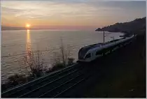 Überraschend bot der eher graue Monat Januar viele bunte Motive und so gehört der erste Monat des neuen Jahres bereits der Vergangenheit an und ruft einmal mehr in Erinnerung , wie schnell die Zeit vergeht, welche wir Bahnfotografen jeder auf seine Art versuchen einzufangen. 

So schliesse ich diesen kurzen Monatsrückblick mit diesem Sonnenuntergangsbild bei St-Saphorin, welches zwar den Zug kaum in Erscheinung treten lässt, aber doch zumindest andeutungsweise die vielfältigen Möglichkeiten unsers schönen Hobby skizziert. 

25. Jan. 2019
