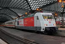 101 063 am IC2012 nach Dortmund in Köln Hbf am 05.02.2019