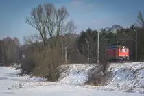 3E-100-002 der DBSRP bei Tychy(Tichau) am 03.02.2015.