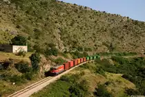 461-037 (ME-MC) mit Güterzug bei Stara Zlatica am 06.06.2018 