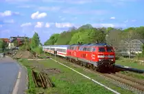 218 376 + 218 362, Meldorf, IC2073, 05.05.2010.
