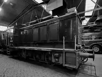 Die Diesellokomotive V 36 231 stand Mitte September 2018 im Ringlokschuppen des Bochumer Eisenbahnmuseums.