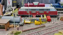 Spur-1-Anlage des MEC Wuppertal auf der  Internationalen Modellbahn- und Modellbau-Ausstellung 2018  in Straelen, 10.6.2018