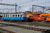 S'BLAUE BÄHNLI
Vom Regionalverkehr Bern Solothurn RBS
Impressionen der Sonderfahrt vom 8. Februar 2019.
Zusammentreffen von den ehemaligen VBW-Fahrzeugen BDe 4/4 36, 1913 und Ge 4/4 112, 1927 in Solothurn.
Foto: Walter Ruetsch