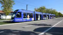 Freiburg im Breisgau - Straßenbahn CAF Urbos 309 - Aufgenommen am 28.09.2018 