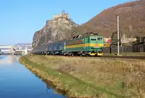 163 256-1 zu sehen am 17.11.18 in Ústí nad Labem-Střekov. 