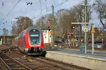 DB Regio Bombardier Twindexx 445 057 als RE55 nach Bamberg am 09.02.19 in Hanau Hbf