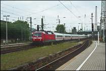 Am Abend des 27.05.07 f�hrt 120 120 mit dem InterCity 2229, von Hamburg Altona nach N�rnberg, in den Hauptbahnhof Hagen ein.
