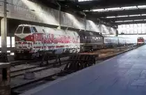 219 055 + 232 626  Chemnitz  03.01.92 