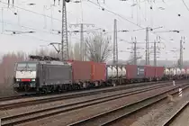 MRCE Es 64-F4-457 in Hamm(Westfl.) 12.2.2019