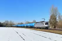 182 600 mit DGS 48082 am 15.02.2019 bei Einöd. 