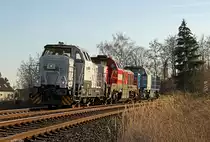 0650 153 mit 4185 301 (CFL) & 1102 (CFL) bei Hürth am 16.02.2019