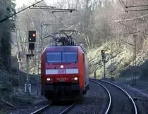 152 069-1 DB  kommt als Lokzug aus Stolberg-Rheinland-Hbf nach Aachen-West und kommt aus Richtung Stolberg-Rheinland,Eilendorf,Aachen-Rothe Erde,Aachen-Hbf und fährt durch Aachen-Schanz in Richtung Aachen-West. 
Aufgenommen vom Bahnsteig von Aachen-Schanz. 
Am Kalten Morgen vom 15.2.2019.  