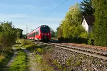 442 219 mit der S3 39361 von Nürnberg Hbf nach Neumarkt (Oberpf), 11.09.2018