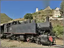 Eritrean Railways steamtrain special mit 442.56 in Shegerini in rund 2200m ü/M. (18.01.2019)