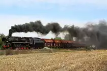 CSD 556 0506 (CD 90 54 5560 506-3) mit dem Pn 54783 (Vyhybna Nemanice II - Borsov nad Vltavou) am 22.September 2018 bei Borsov nad Vltavou.