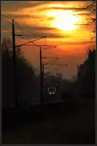 Kurz nach dem Bahnhof Werndorf begegnet mir an diesem Morgen wie noch einige male ein 4744. 
21.02.2019