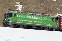 RhB, Ge 4/4II, 621, 17.02.2019, Disentis