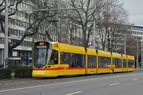 Be 6/10 Tango 189, auf der Linie 10, fährt zur Haltestelle am Bahnhof SBB. Die Aufnahme stammt vom 10.02.2019.