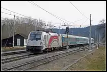 541-016 mit IC in Kresnice am 11.02.2019.