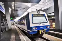 6020 261-6 hält als S80 25035 (Wien Erzherzog-Karl-Straße - Wien Hütteldorf), in Wien Hbf.
Aufgenommen am 23.11.2018.