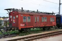 SZDC 99 54 9532 043-5 am 22.September 2018 im Bahnhof Ceske Budejovice.